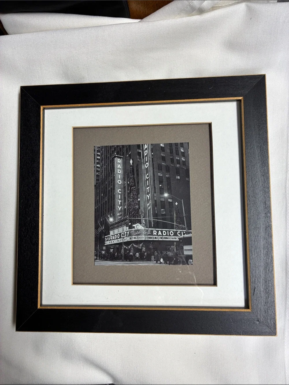 Framed Radio City Music Hall NYC Wall Art Photography by Wolodymyr Gritsik